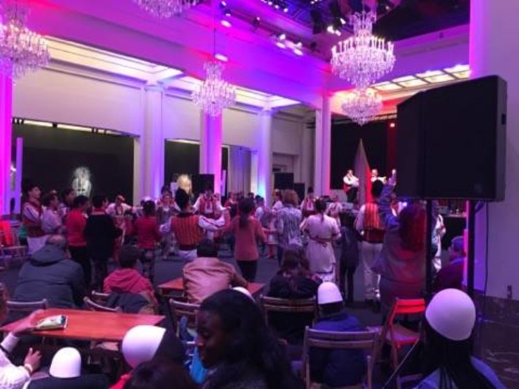 "Златна Тракия" и Народният оркестър на община Хасково омагьосаха Брюксел с българския фолклор