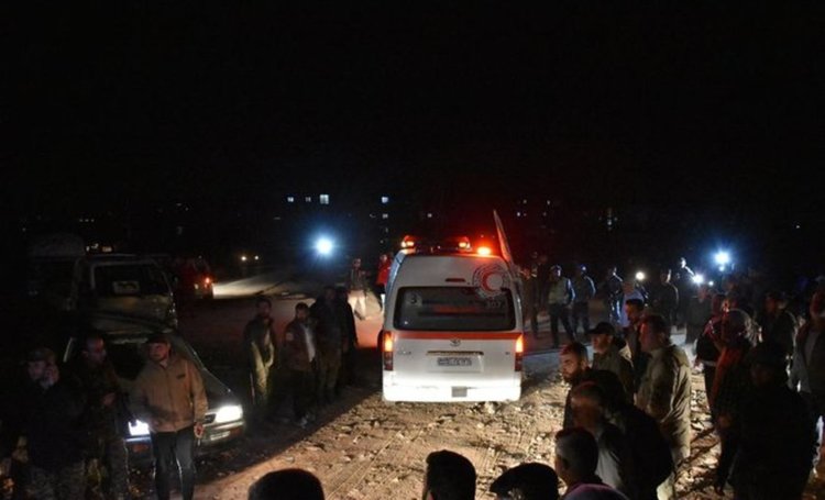 Удариха медицински център в Идлиб