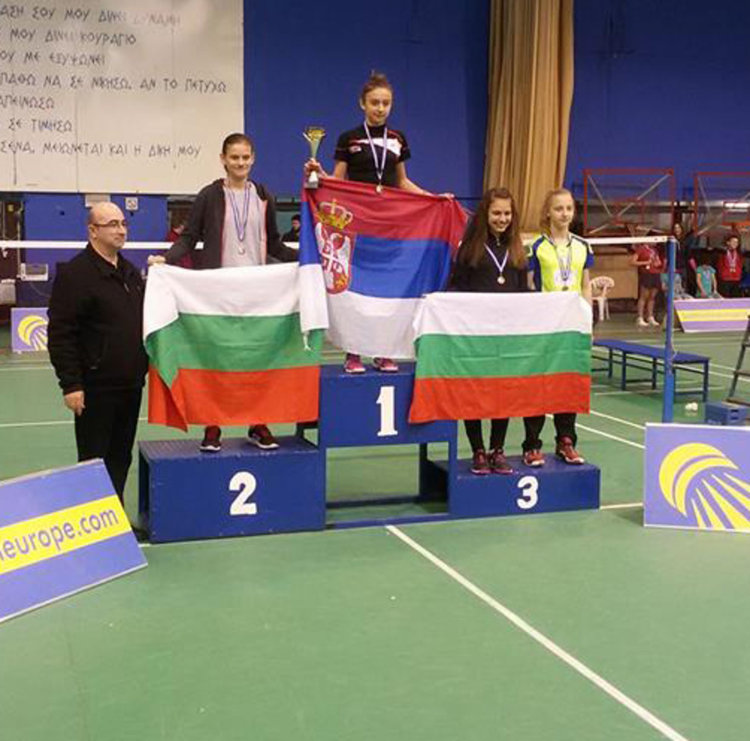 Сребро и бронз за хасковския бадминтон от състезанието в Гърция