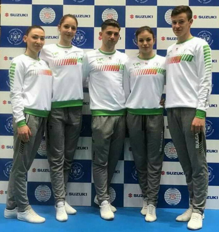 Бронз за Тихомир, Дарина и съотборници от Световна купа по аеробика