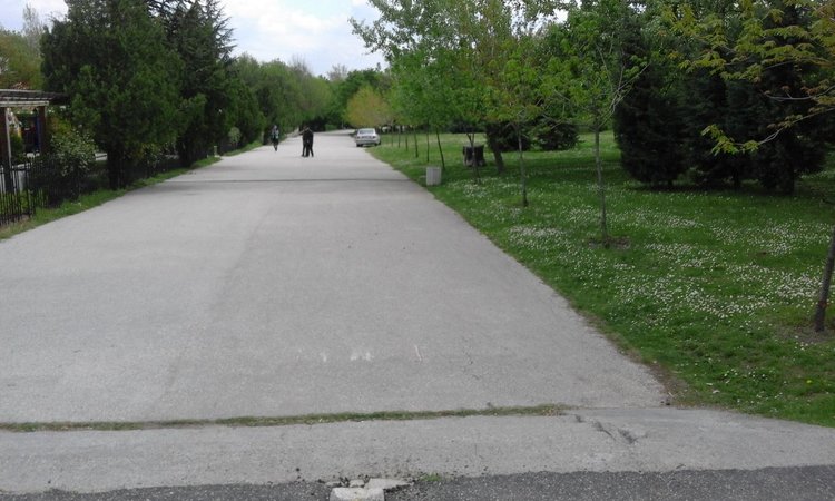 Читател: Джигит с Хюндай катери стълби по алеята в Кенана