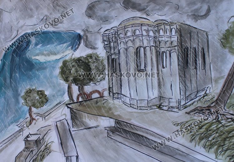 Димитровградски деца нарисуваха бедствието в Хитрино