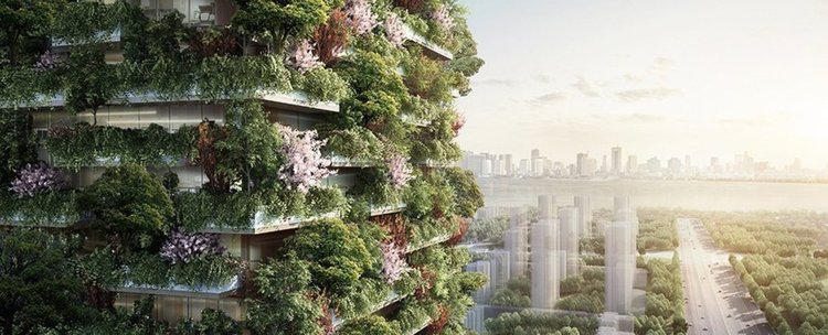 Покрити с растителност кули ще борят смога в големите градове