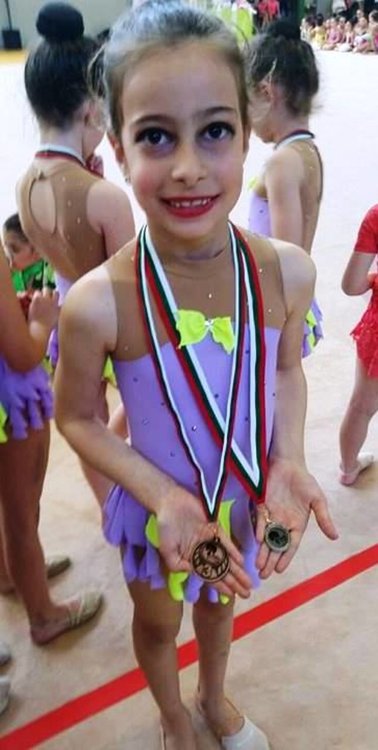 Два сребърни медала за гимнастичките на „Калия” от турнир в Стара Загора