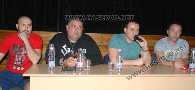 Иво Петров, Калин Петков, Желяз Турлаков и Григор Митев