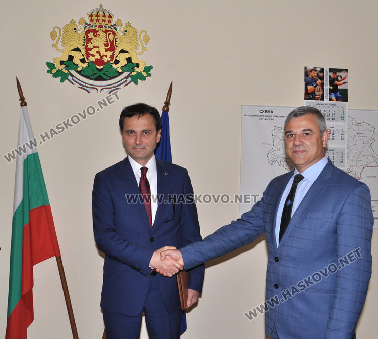 Хюсеин Ергани и Минко Ангелов