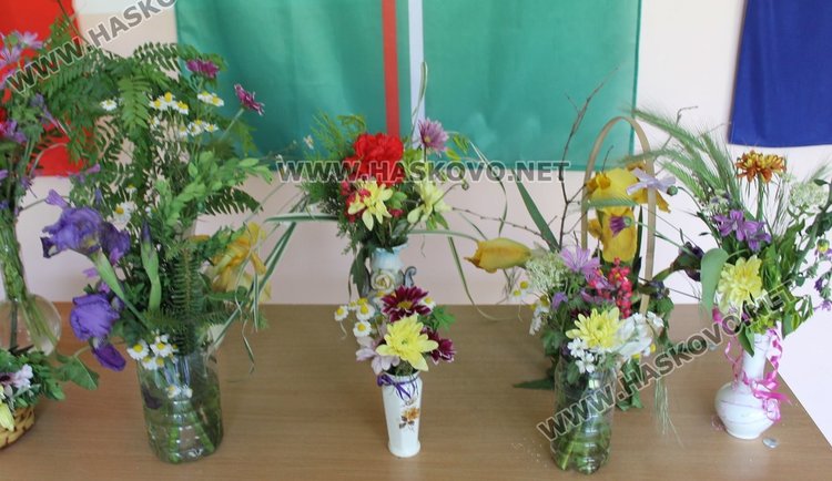 Каравеловци подредиха изложба от цветя и билки