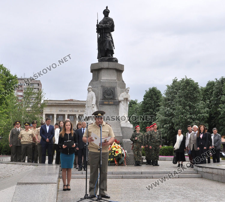 Тържествен ритуал и концерт за Гергьовден в Хасково