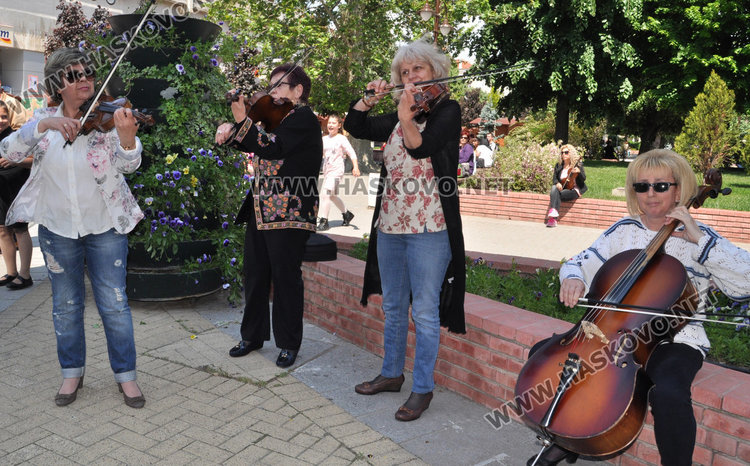“Одата на радостта“ огласи центъра на Хасково в Деня на Европа