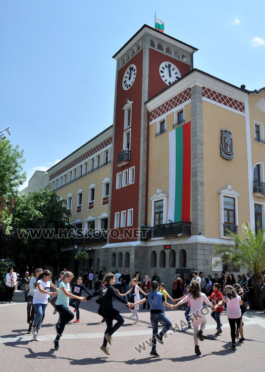 “Одата на радостта“ огласи центъра на Хасково в Деня на Европа