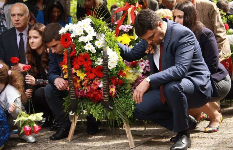 В Димитровград почетоха 72 години от края на Втората световна война