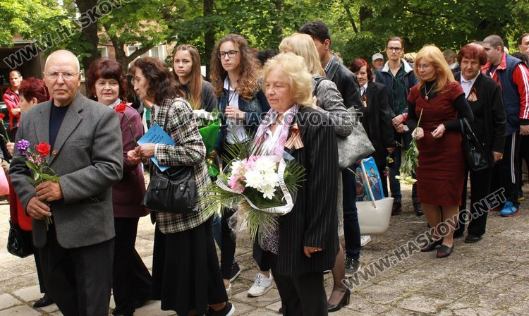 В Димитровград почетоха 72 години от края на Втората световна война