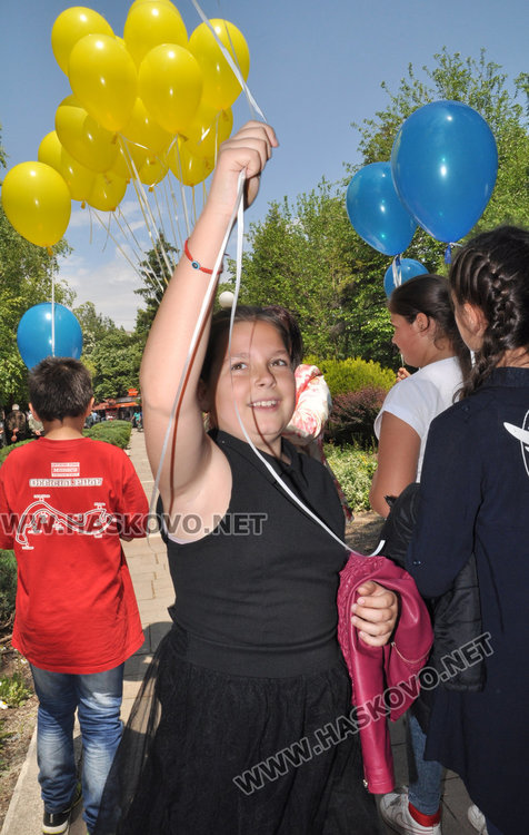 “Одата на радостта“ огласи центъра на Хасково в Деня на Европа