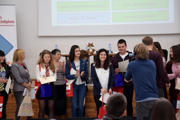 Еда Мехмедали от Eзиковата е победител в Литературното състезание „Lesefüchse International”  2017 