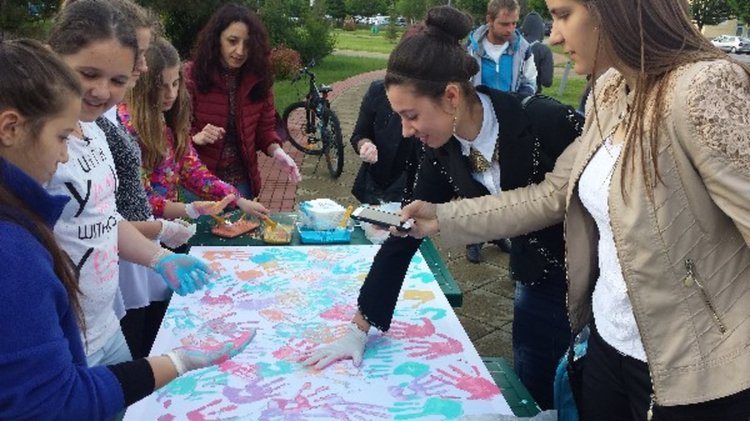 С хепънинг приключи кампанията „Заедно за Европа”