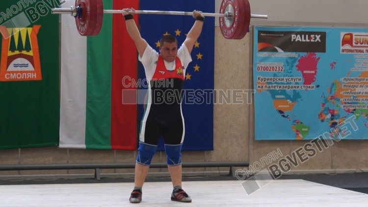 Златен Златомир Ковачев - шампион с 250 килограма двубой