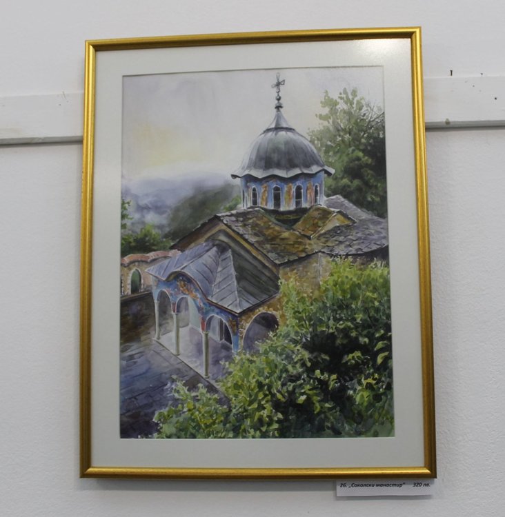 Пейзажи и портрети подреди в изложба димитровградчанинът Йордан Йорданов