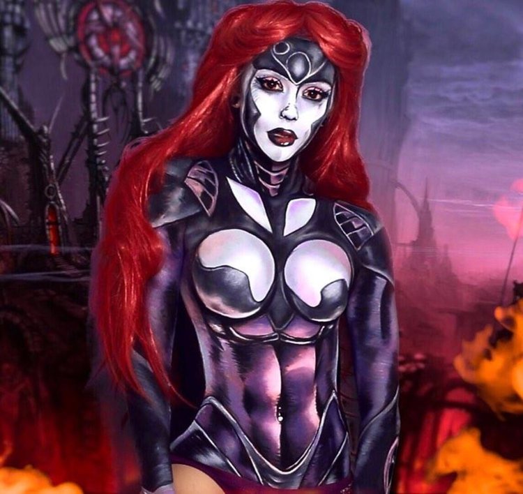 Една от творбите на Мелания 