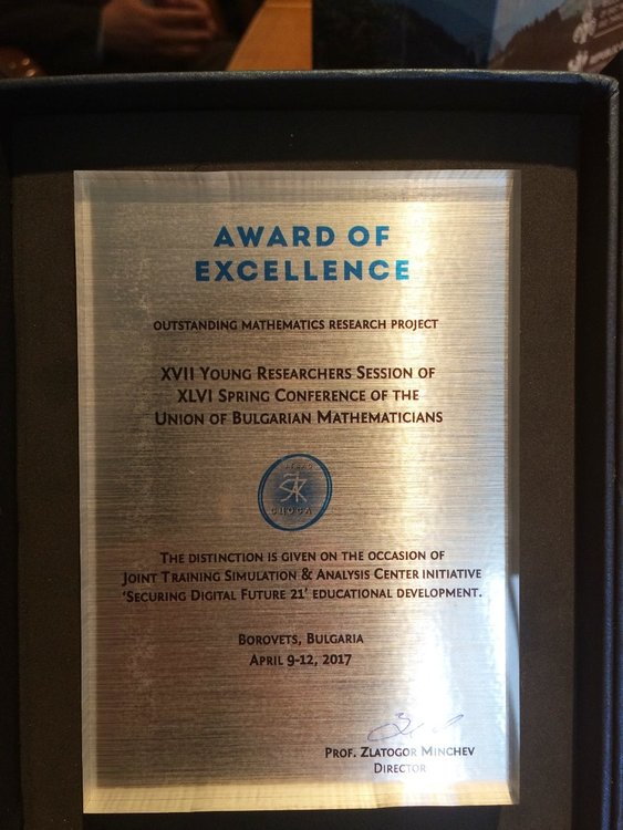 Ученици от ПМГ &bdquo;Васил Левски&rdquo; са отличени за иновативен проект 