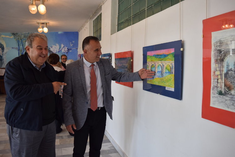 35 рисунки представиха деца от Одрин и Кърджали,прехвърлиха мост между двата града