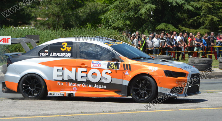 Константин Маршавелов по трасето