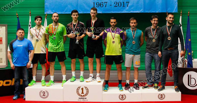 Хасково превзе върха на Държавното по бадминтон, Даниел Николов е шампион