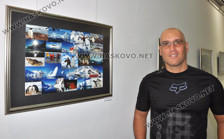 Хасковският кубинец Росен Охеда показва  фотоси от пътешествията си