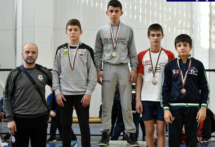 Състезателят на СК по борба -Димитровград Рухан Расим е вицеевропейски шампион, снимка -архив