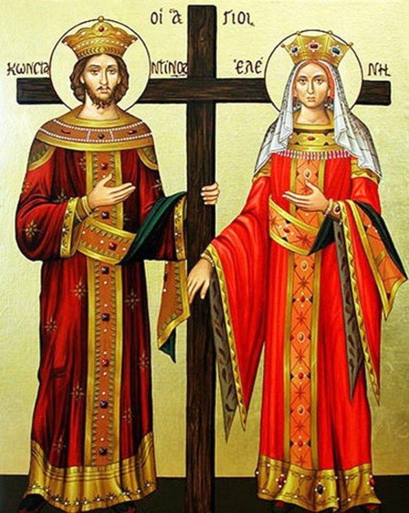 Почитаме Светите равноапостоли Константин и Елена, празникът е свързан и с нестинарски игри