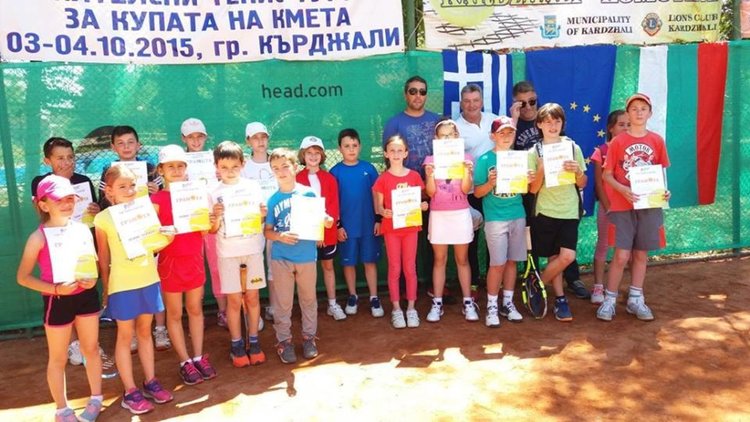 Мачове между шампиони,срещнаха се тенисисти от Кърджали и Александруполис