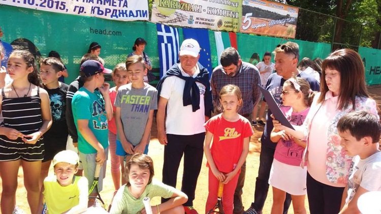 Мачове между шампиони,срещнаха се тенисисти от Кърджали и Александруполис