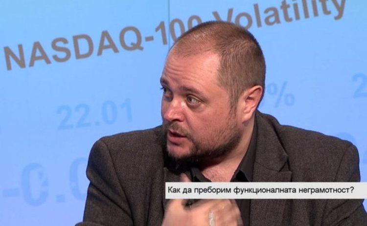 Светлозар Желев, СУ Св. Климент Охридски. Сн.: Bloomberg TV Bulgaria 