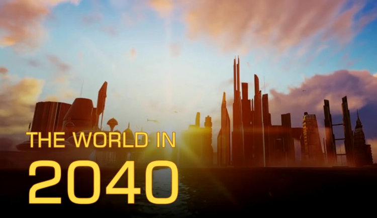 Това трябва да се види! Светът през 2040 г. (видео)