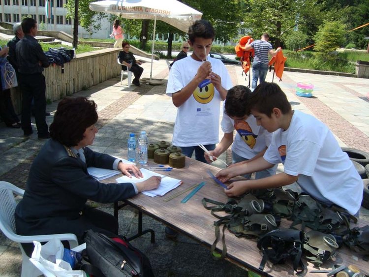 Отборът на ОУ “Васил Левски” - Златоград е победител и в областното състезание “Защита при пожари, бедствия и извънредни ситуации”