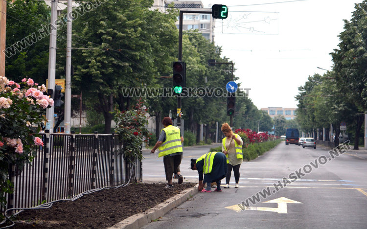 Шофьори: работници пречат на движението по Раковски, ще стане катастрофа