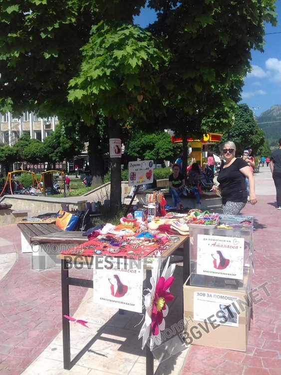 Само за ден благотворителният базар събра почти 500 лева за лечението на Атанаска