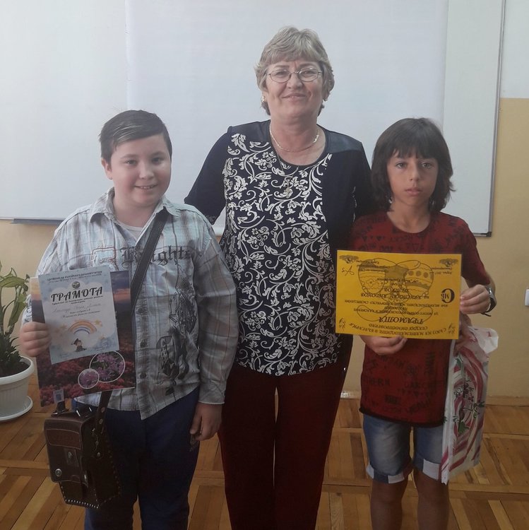 Отличиха най-добрите математици в ОУ "Ал.Константинов" през учебната година