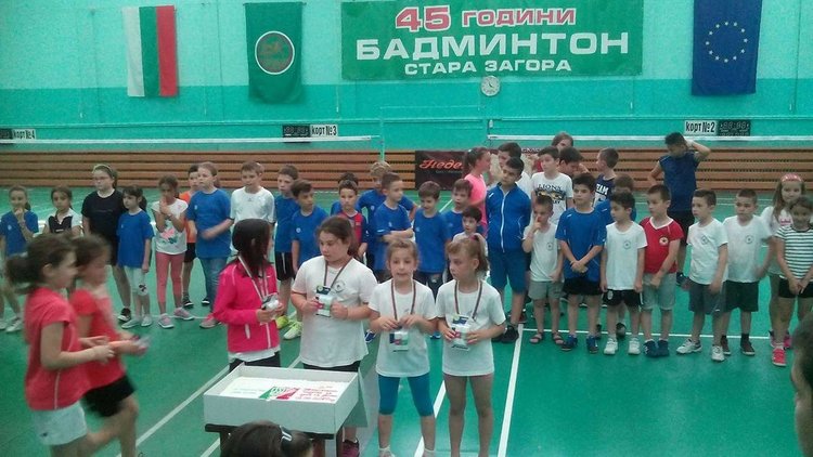 Децата на "Атлет" обраха медалите на детския турнир по бадминтон