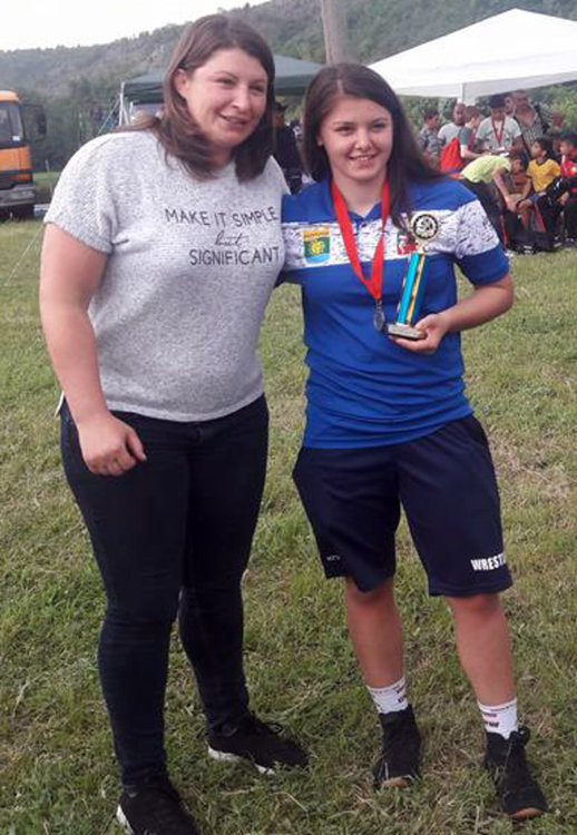 Олимпиецът Димитър Кумчев със златен пояс от турнир по борба