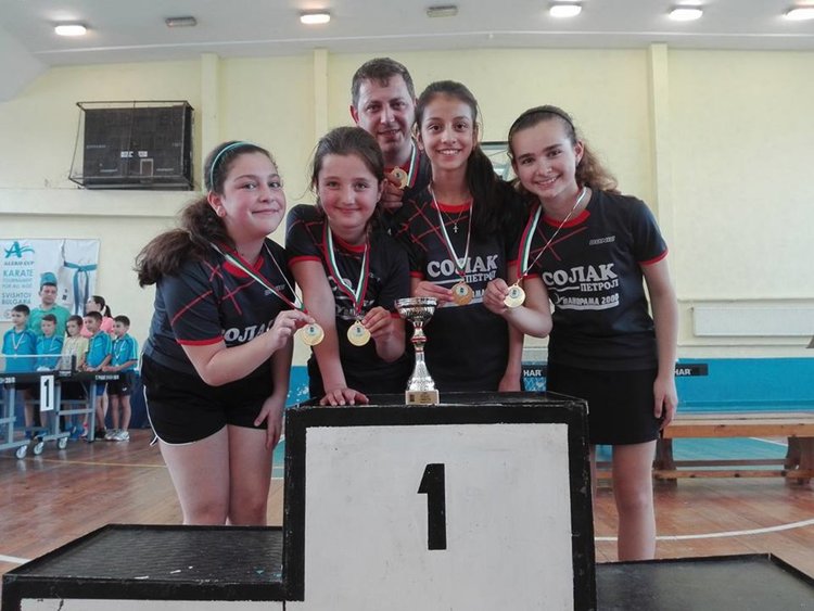 Тенисистките на Ардино отново шампиони на Републиканското отборно първенство 