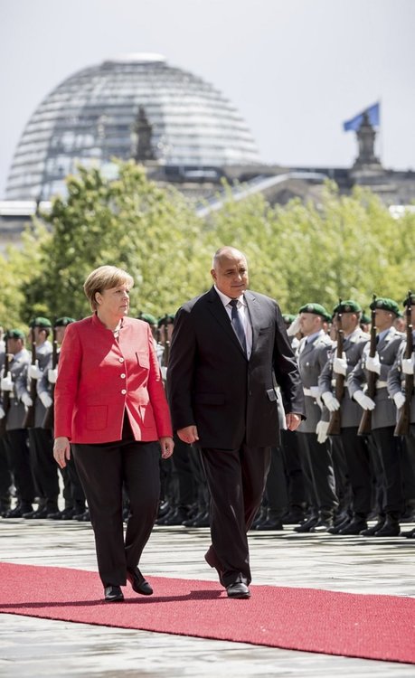Борисов разговаря с Меркел в Берлин