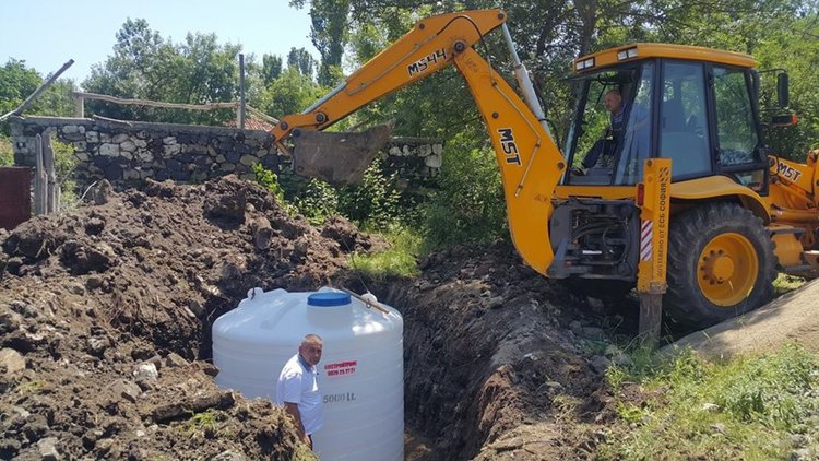 5-тонен резервоар решава проблема с безводието на Летовник