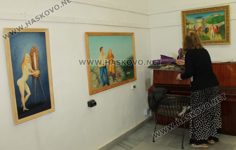 81-годишен художник от Бодрово откри първата си самостоятелна изложба 