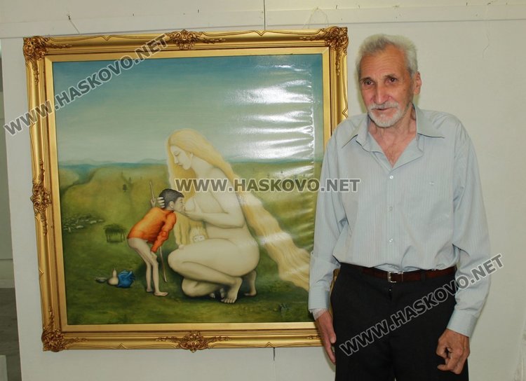 81-годишен художник от димитровградското село Бодрово откри първата си самостоятелна изложба 
