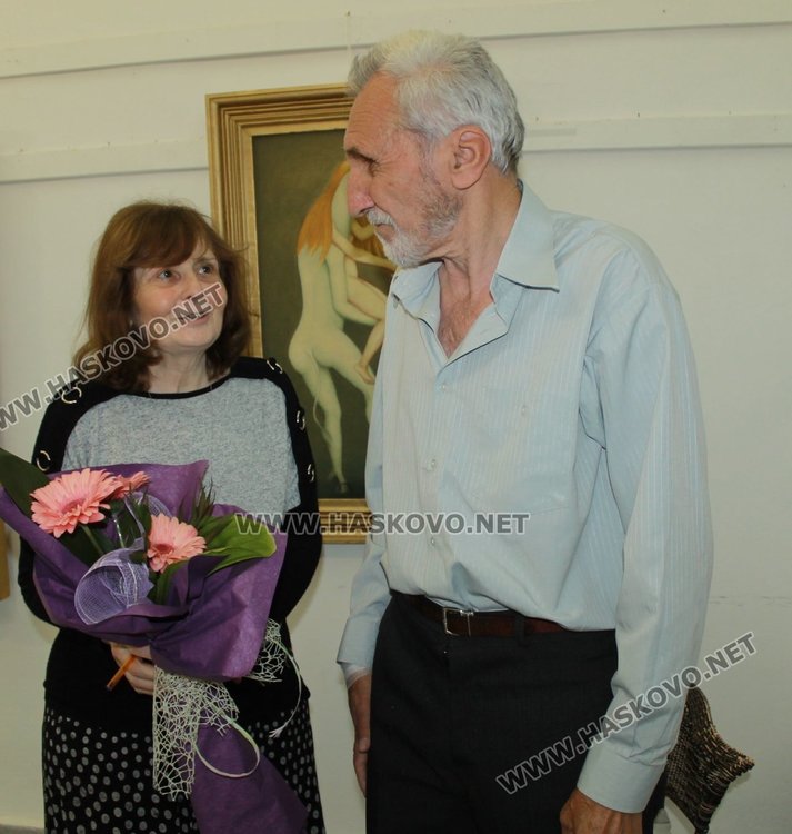81-годишен художник от Бодрово откри първата си самостоятелна изложба 