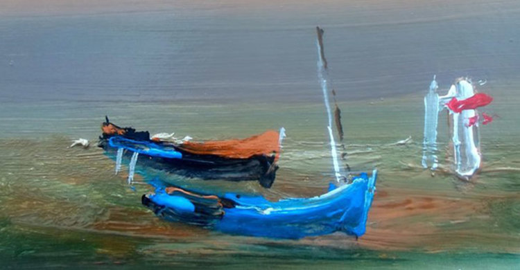 Част от творбите на художника