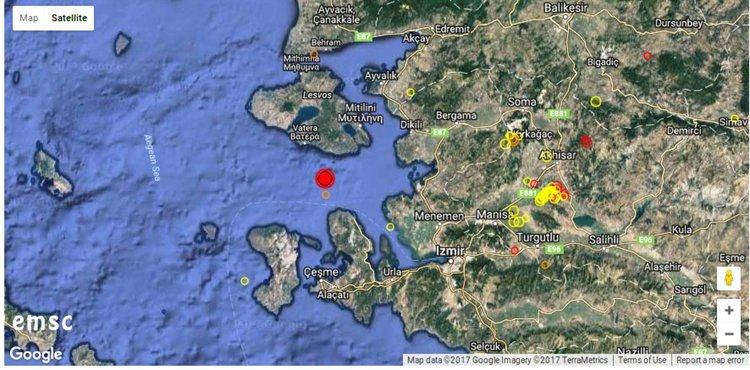Земетресение разлюля земята под Смолян в 15.30 часа, трусът е бил в Егейско море /обновена/