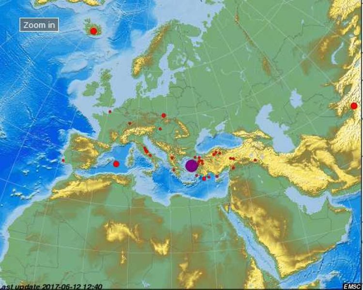 Заметресение в Турция се усети в Димитровград