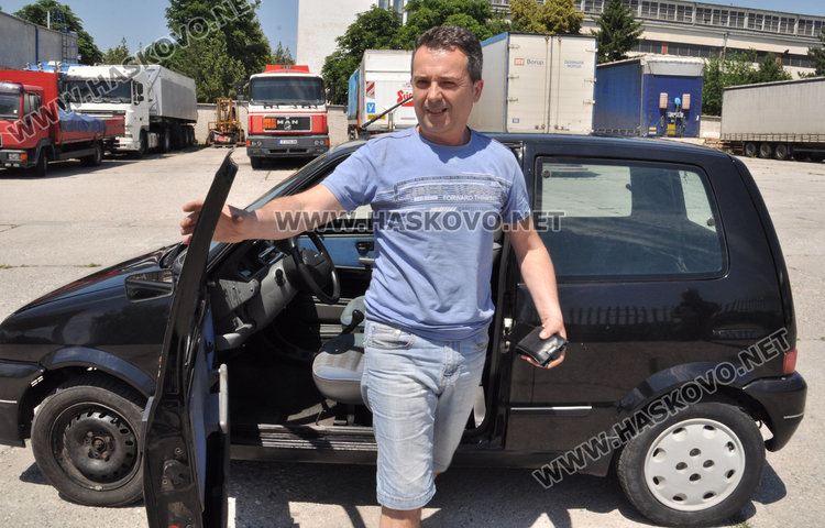 Хасковски автомонтьор си направи електромобил
