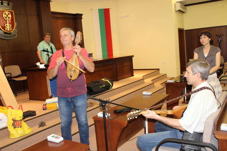 Зала „Хасково“ стана звукозаписно студио